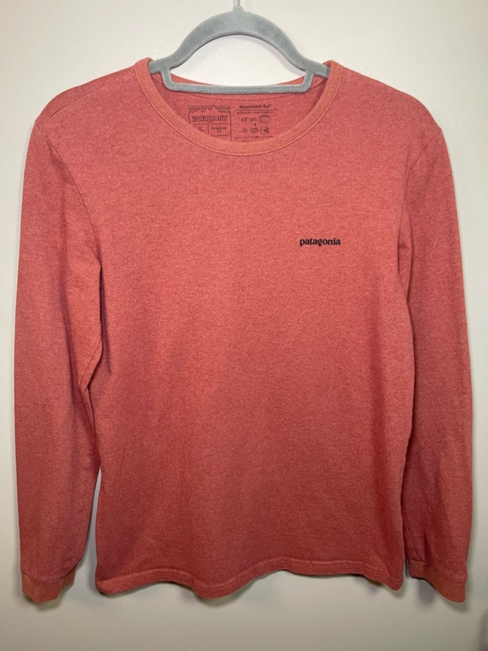 Patagonia Long-Sleeve Crewneck Shirt - Coral